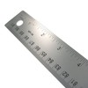 Westcott 10414 Stainless Steel Metal Ruler with Non-Slip Cork Base,