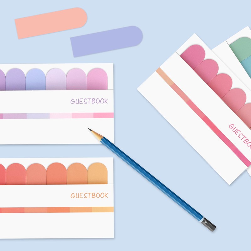 960 Sheets of Sticky Notes Tabs - Book Tabs Note