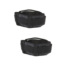 Baluue Pcs Thermal Self-heating Waist Pad Belt Magnetic Therapy Electric Heating Pads for Lower Back