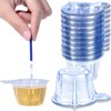 200 Pcs Plastic Disposable Urine Collection Cups Plastic Urine Specimen