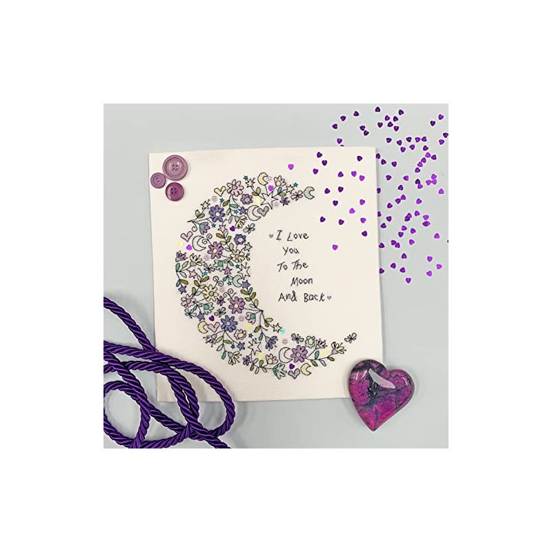 Bothy Threads Counted Cross Stitch Kit - Love You to