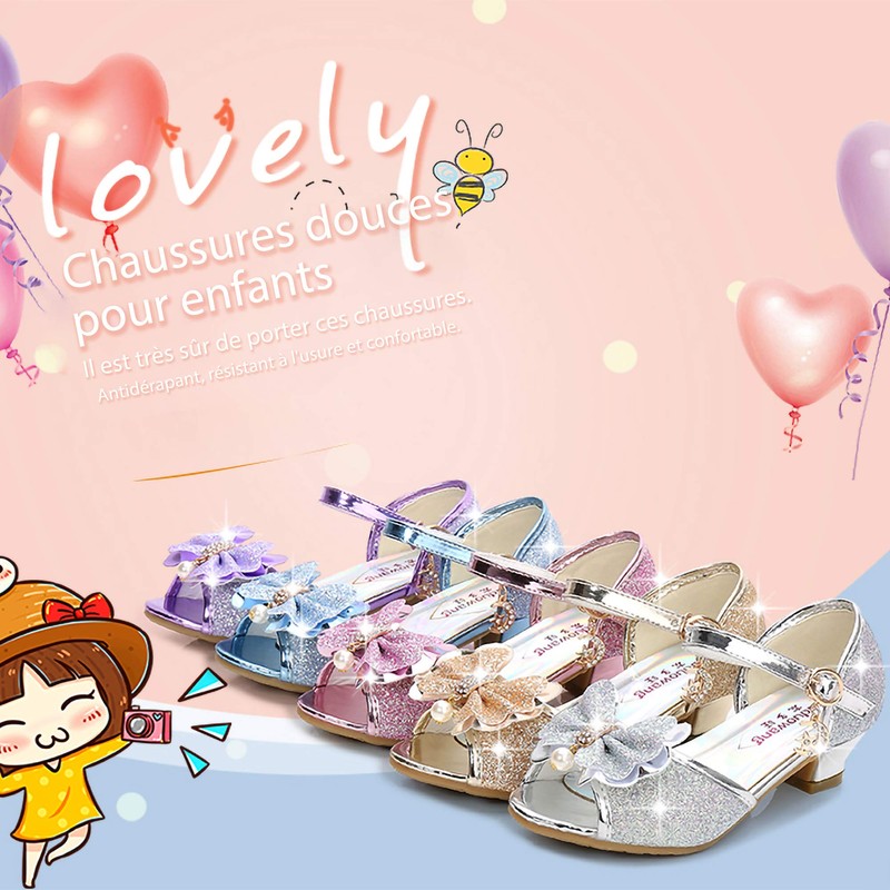 Eleasica Girls' Ballet Flats - -
