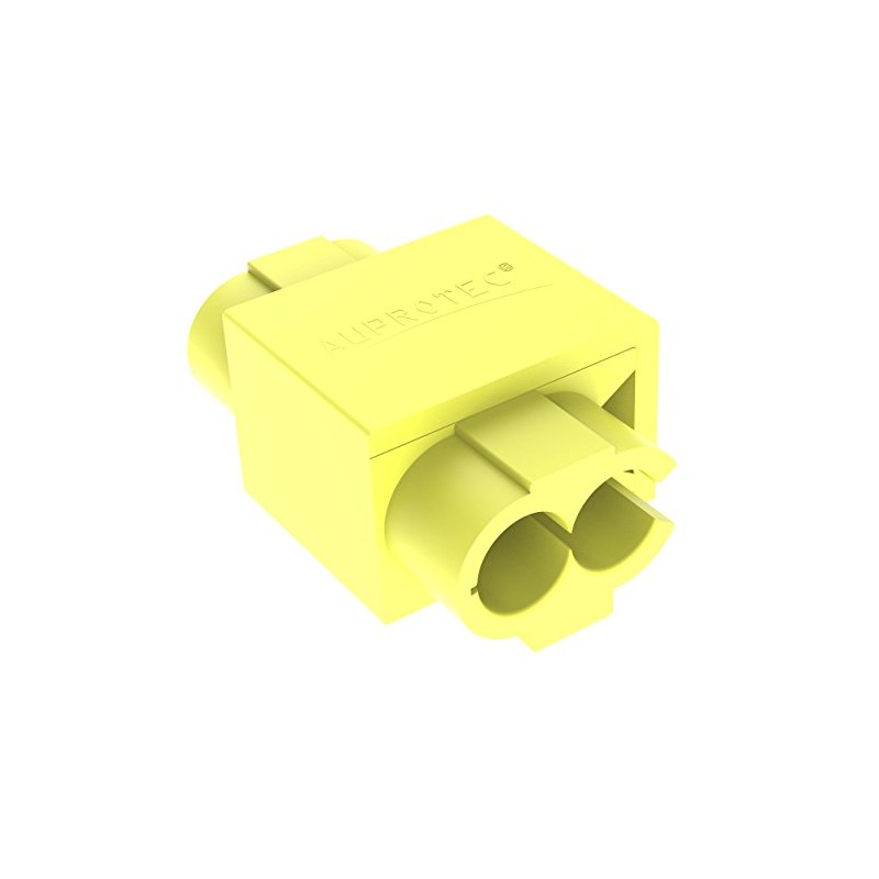 AUPROTEC 100 x Cable Junction Connectors 4-6 mm² Yellow Tin-Plated