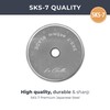 x10 Rotary Cutter Blades 45 mm Straight Lines, Compatible with
