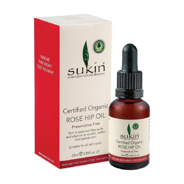 Sukin Certified Organic Rosehip Oil - 50ml