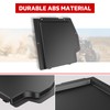 XUTVOTOR Can Am X3 Battery Cover, Plastic Black Battery Cover