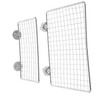 HEMOTON 2pcs Stainless Steel Parrot Perch Platforms Cozy Resting Jumping