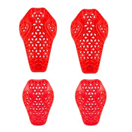 Motostylewear - 4 PC CE Level 2 Certified Armor Pads | Shoulder & Elbow Protector Inserts for Motorcycle Jackets