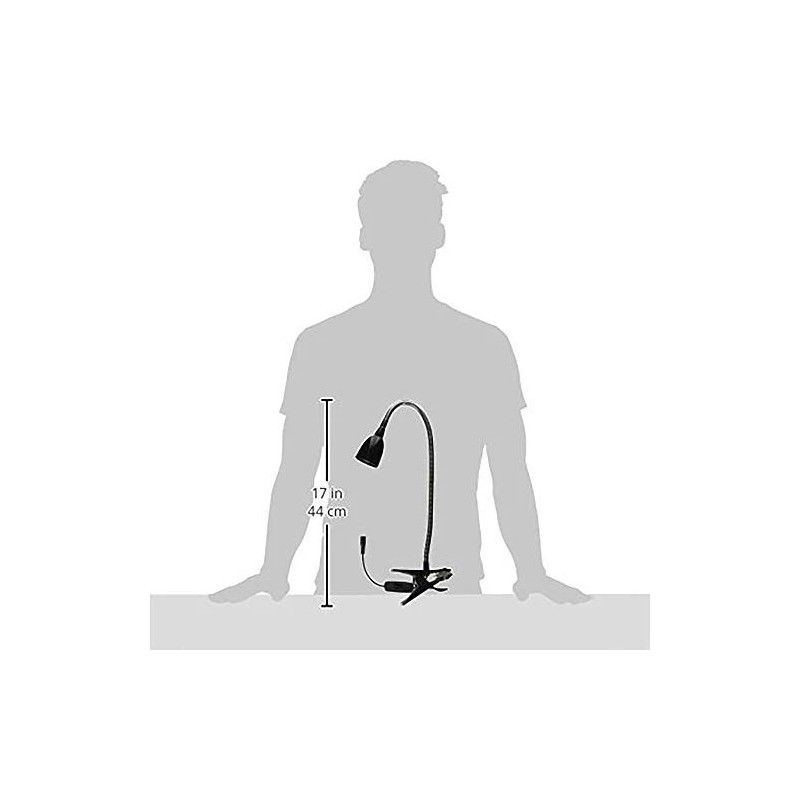 Newhouse Lighting LED Flex Clamp Lamp Adjustable Gooseneck Energy Saving