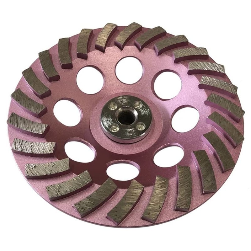 7" Anti-Vibration Grinding Diamond Cup Wheels for Concrete and Masonry,