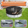 Neuradical 15 Ft Round Pool Cover with Superior Windproof Design,
