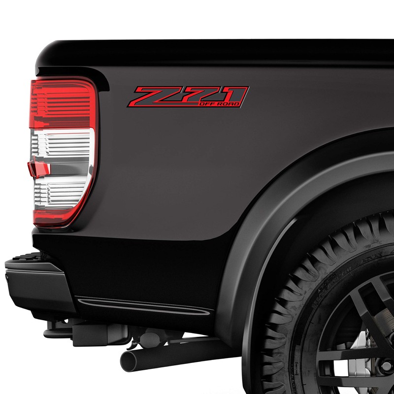 Z71 Offroad Truck Decals - 2014-2018 Bedside Stickers (Z71 Offroad