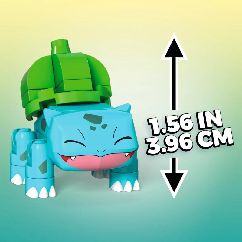 Mega Construx Pokémon Pokébola Bulbasaur Construcción