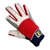 crazy4sailing Cruising Sailing Gloves with 2 Fingers Cut, Colour: Red,
