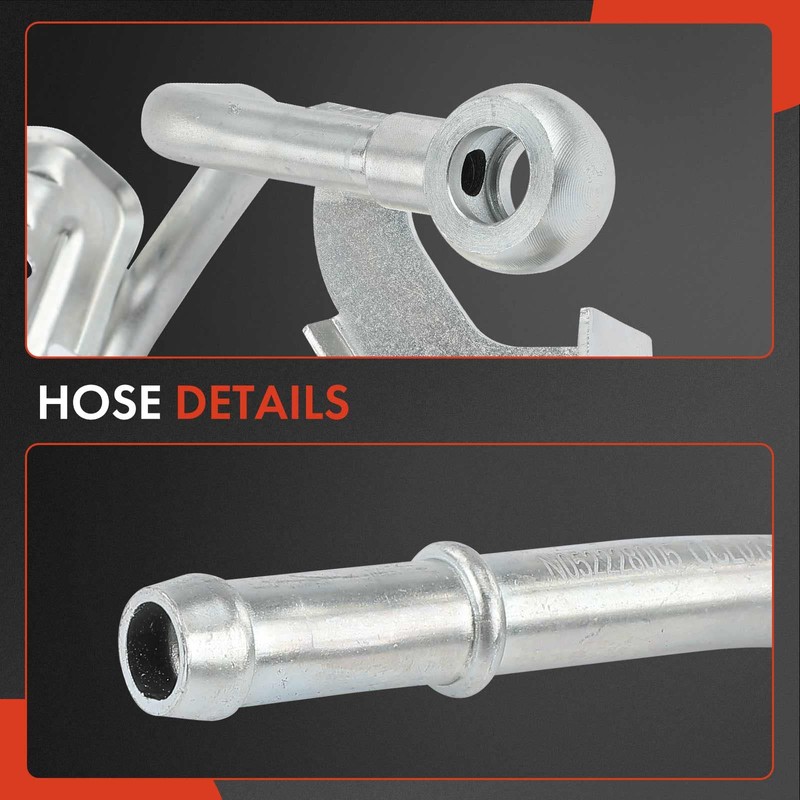 A-Premium Automatic Transmission Oil Cooler Line Hose Assembly Compatible with