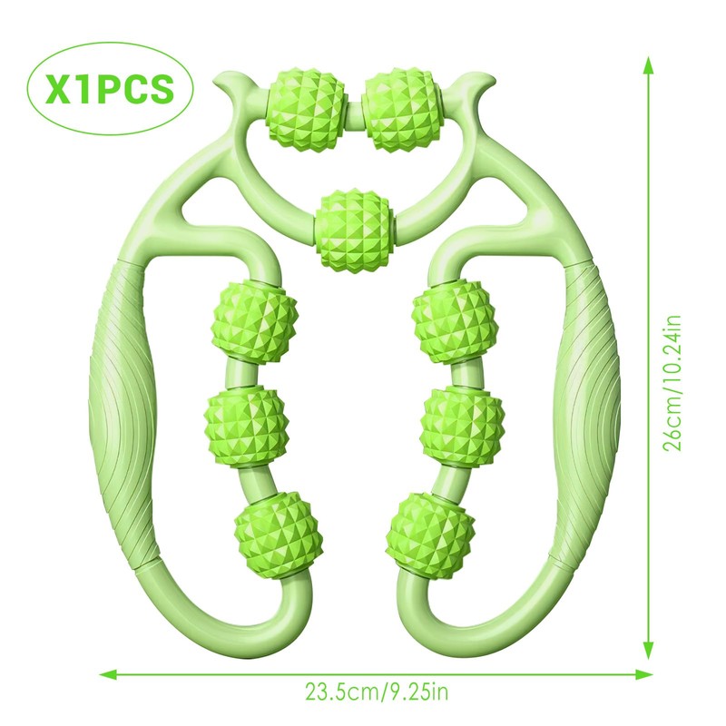 HYran Massage Roller, Massage Roller Legs, Massage Roller with Handle