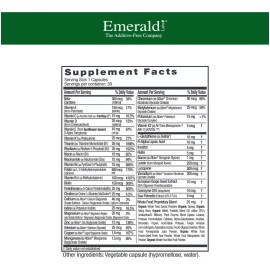 Emerald Labs Multivitamínico Hombres 45+ 30 Cápsulas
