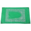 4Pcs Portable Zipper Bag Compass Muslim Prayer Mat Carpet Worship