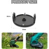 Pack of 4 grass trimmer thread spool, 1 trimmer cover,