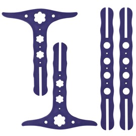 UPTTHOW 1, 1.5 & 2 Yard Adjustable Niddy Noddy for Spinning Yarn, Plastic Spinning Tool for Plying, and Winding Yarn, Thread & Wool, Purple