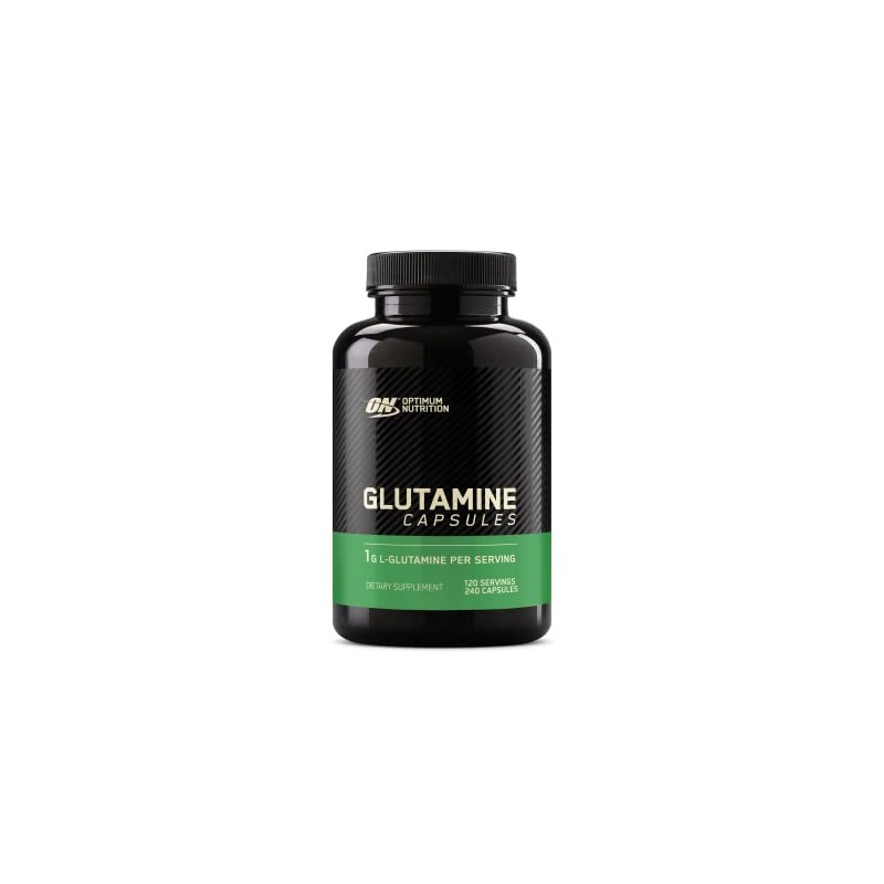 Optimum Nutrition, ON Glutamine, 240 Capsules, Essential Amino Acid,