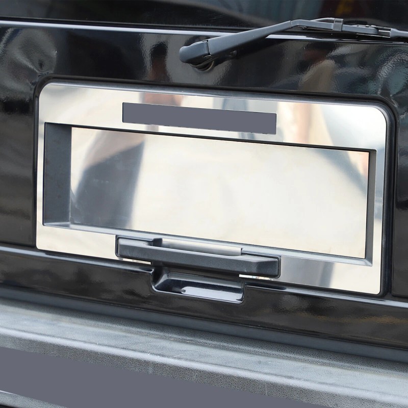 cartiangous For Hummer H2 2003-2009 Tailgate License Plate Bottom Filler