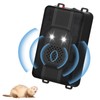 SROCHN Marten deterrent with ultrasound and LED flash light, 3-in-1