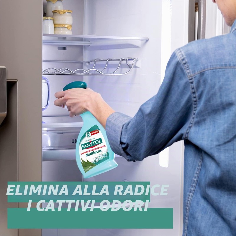 Sanytol - Detergente disinfettante multiuso con pistola a spruzzo -