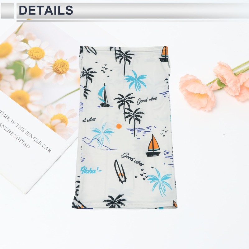 INFINAUTO Half Pack UV Face Shield Polyester Beach Multipurpose Neck