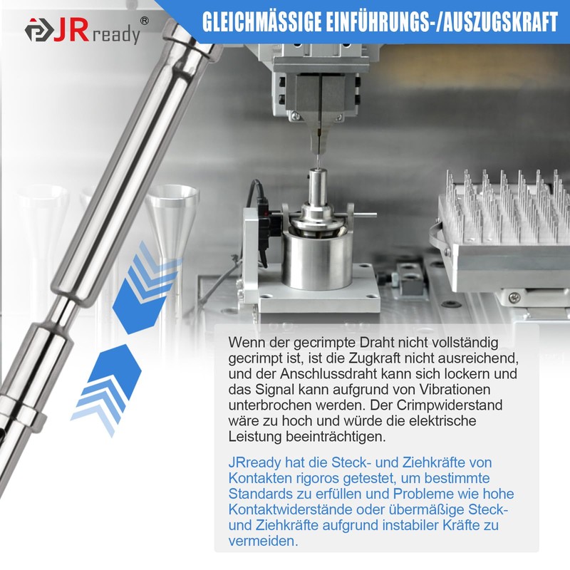 JRready ST6295 50 Pairs Solid 20 Gauge Clamps