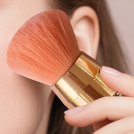 Makeup Brush - Cosmetic Applicator | Ergonomic Makeup Brush with Wide Head for Powder, Foundation, Blush, Concealer