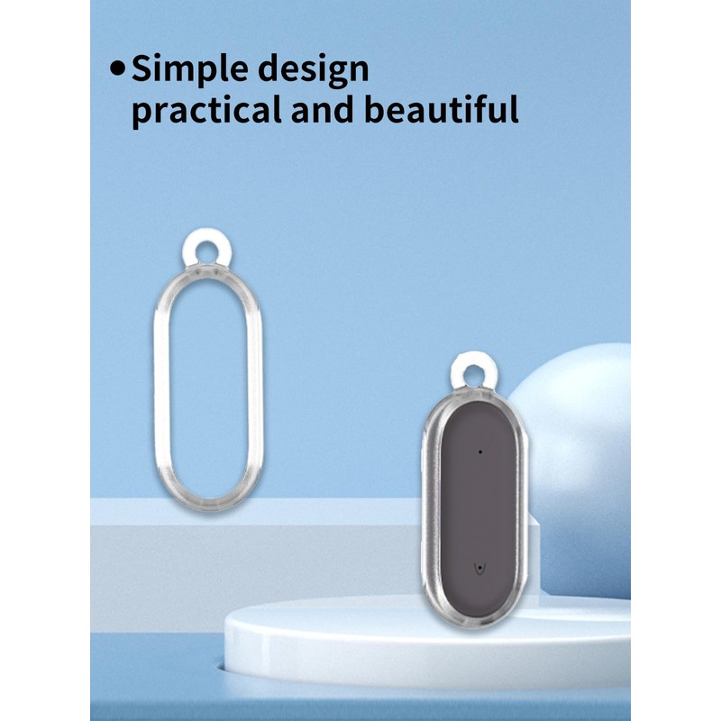 Compatible with PLAUD NotePin AI Voice Recorder，Clear PC Shockproof Protective