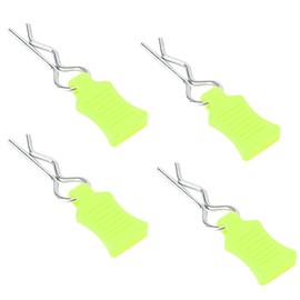 RC Car Body Clip Pin RC Accessories Body Shell Clip Pin Fixed Bracket Set Accessory Parts 1/10 1/12 RC Car (Green Yellow)