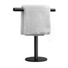Hand Towel Holder Stand for Bathroom Vanity Countertop Matte Black
