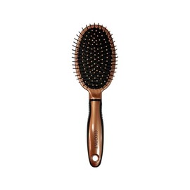 Elegant Deep Shine Ionic Oval Pin Hairbrush (9.5" #562 / Metallic Copper)