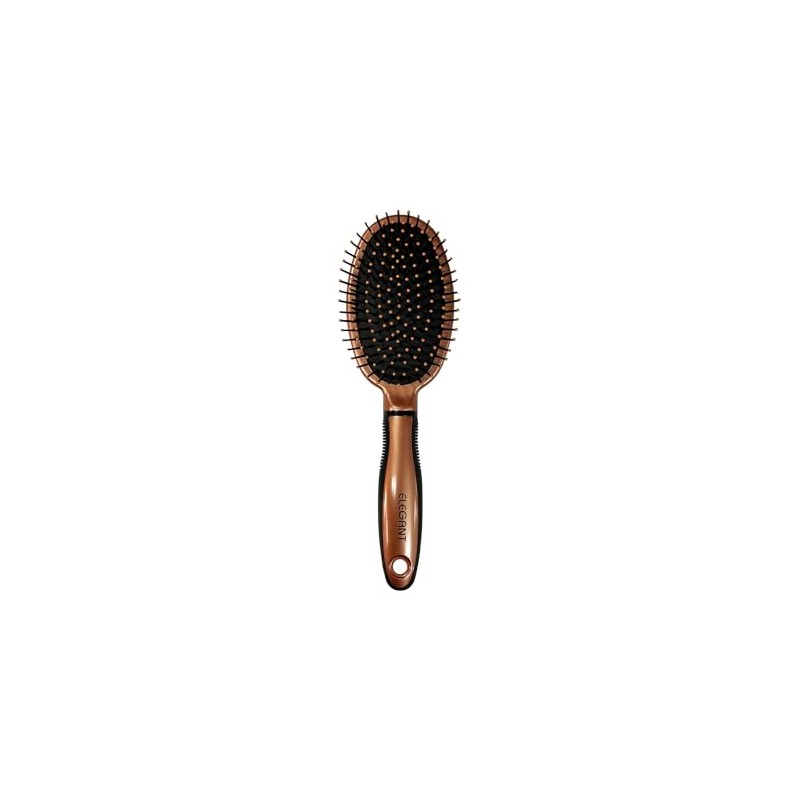 Elegant Deep Shine Ionic Oval Pin Hairbrush (9.5" #562 /
