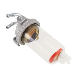 RADHLBNIU Fuel Filter Water Sedimenter Separator Compatible with 1998-2004 Isuzu NPR HD NQR 4HE1 4.8L Replaces# 8971880421 8971880420 97188042