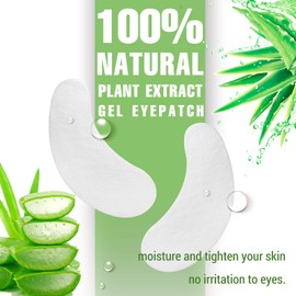 150 pairs GreenLife 100% Naturel Eyelash Extension Under Eye Gel Pads patches kit Collagen (50 150 300 Pairs) with Aloe Vera Hydrogel Eye Patches set for Eyelash Extension Supplies Tools