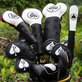 Alignment Stick Cover Golf Alignment Stick Cover 2 Storage for Tour Sticks Aliennana (Poker ACE)