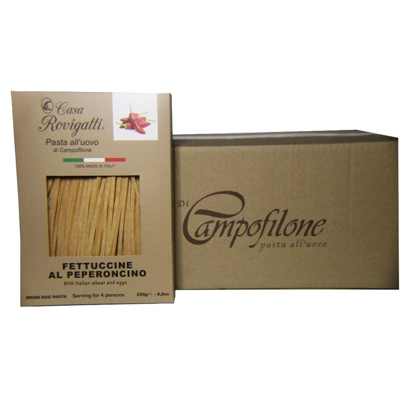 Fettuccine with Chilli Pepper Egg Gourmet Pasta (Pack of 4)