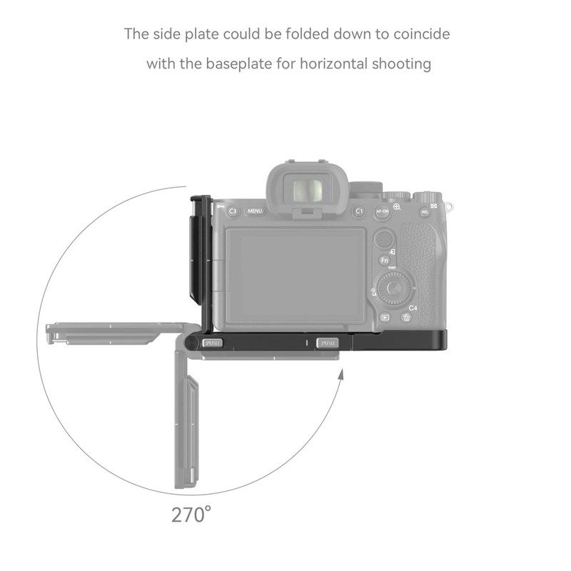 SmallRig 3984 Folding L-Bracket for Sony α7R V / α7