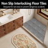 30 Pack Drainage Interlocking Tiles, 12”x12” Modular Interlocking Floor Tiles