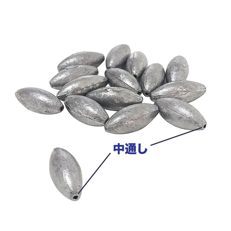Orurdo qb500104a06n0 Fishing Tackle Jujube Weights 0.3 oz (10 g)