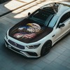 Car Hood Cover Protector American Flag Eagle Design Waterproof Car