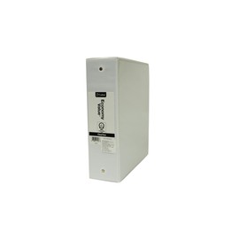 Cardinal Carpeta De Argollas, Herraje Redondo, 3", Pieza, Color Blanco, Tamaño Carta E90091