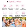 pulse oximeter rechargeable finger heart rate monitor Accurate measurement of
