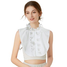 Dickey Collar False Half Shirt Fake Collars for Ladies Women Dresses Sweater Cardigan