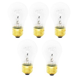 5-Pack Replacement Light Bulb for Tappan TGF351ESP Range/Oven - Compatible with Tappan 316538901 Light Bulb