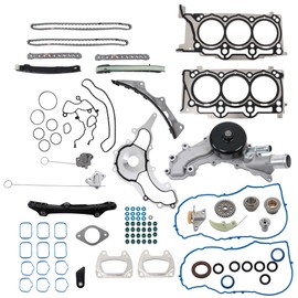 Thomletha Head Gasket Set Timing Chain Kit Water Pump Replacement for Durango Journey 3.6L 2011-2015