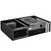 SilverStone Technology Milo ML06-E Slim Mini-ITX Media Center/HTPC Case, SST-ML06B-E,